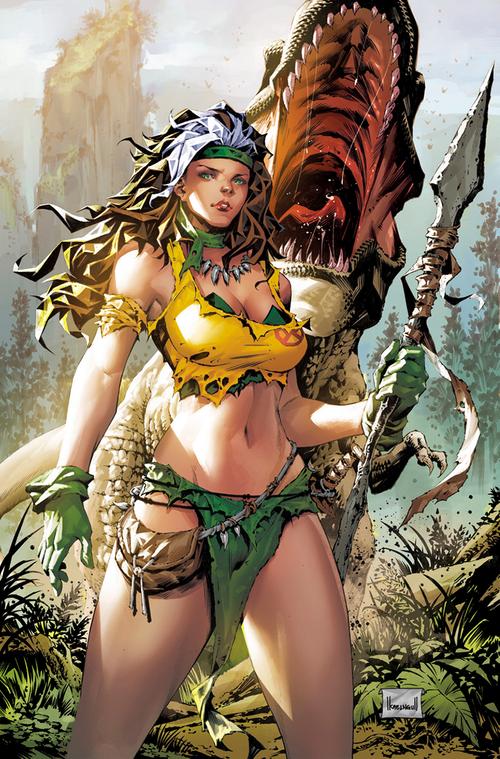 X-Men #10 (Unknown Comics Kael Ngu Jungle Virgin Variant)