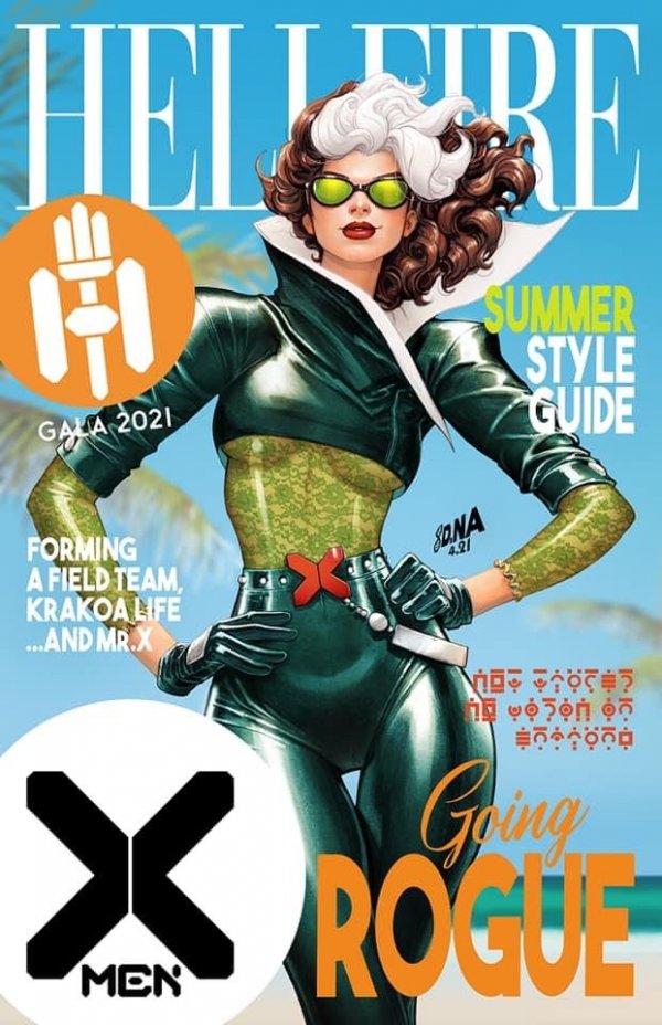 X-Men #21 (Unknown Comics / Comic Traders / Street Level Hero David Nakayama Variant)