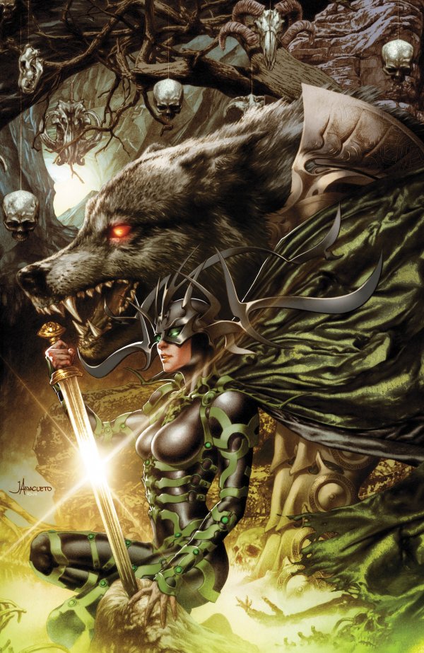 Thor #11 (Unknown Comics / Street Level Hero / Comic Traders Anacleto Virgin Variant)