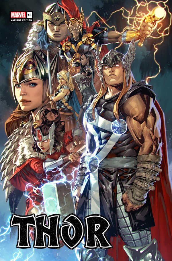 Thor #15 (Unknown Comics / Street Level Hero / Comic Traders Ngu Variant)