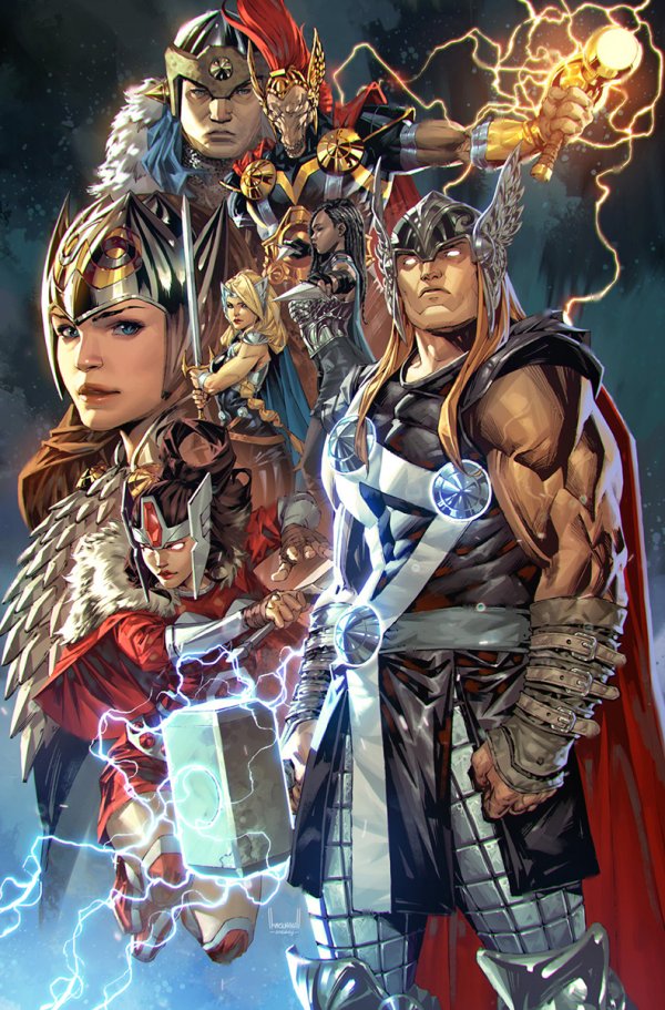 Thor #15 (Unknown Comics / Street Level Hero / Comic Traders Ngu Virgin Variant)