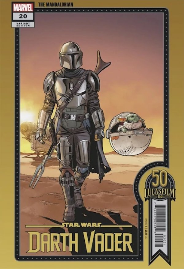Star Wars: Darth Vader #20 (Chris Sprouse Lucasfilm 50th Anniversary Variant)