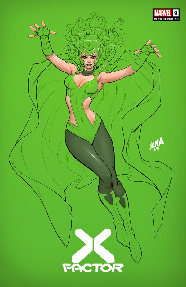 X-Factor #9 (Unknown Comics / Street Level Hero / Comic Traders David Nakayama Variant)