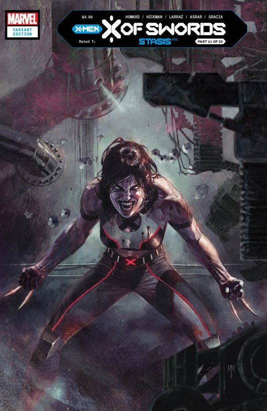 X of Swords: Stasis #1 (Unknown Comics / Street Level Hero / Comic Traders Mastrazzo Variant)