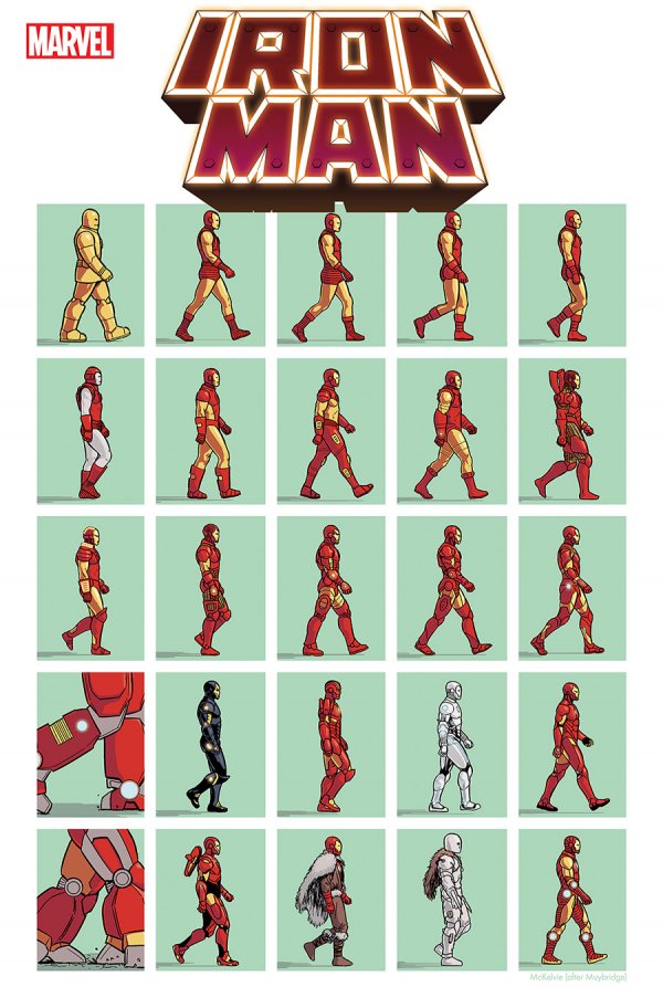 Iron Man #17 (1:25 McKelvie Variant)