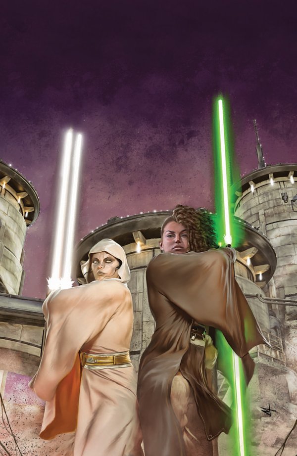 Star Wars: The High Republic #7 (Unknown Comic / Street Level Hero / Comic Traders Marco Turini Virgin Variant)