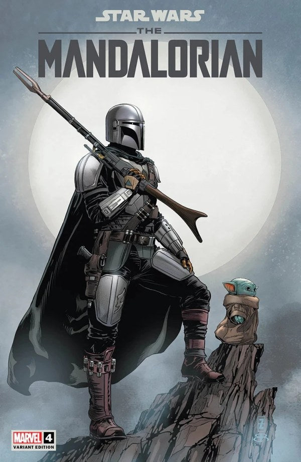 Star Wars: The Mandalorian #4 (Unknown / Street Level Hero / Comic Traders / Frankie's / 616 Patrick Zircher Variant)