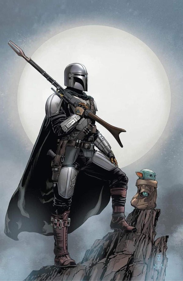 Star Wars: The Mandalorian #4 (Unknown / Street Level Hero / Comic Traders / Frankie's / 616 Patrick Zircher Virgin Variant)