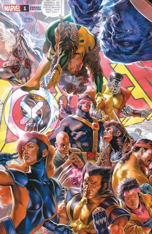 X-Men #1 (Unknown Comics / Comic Traders / Street Level Hero Felipe Massafera Variant)
