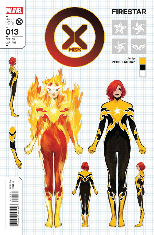 X-Men #13 (1:10 Pepe Larraz Design Variant)