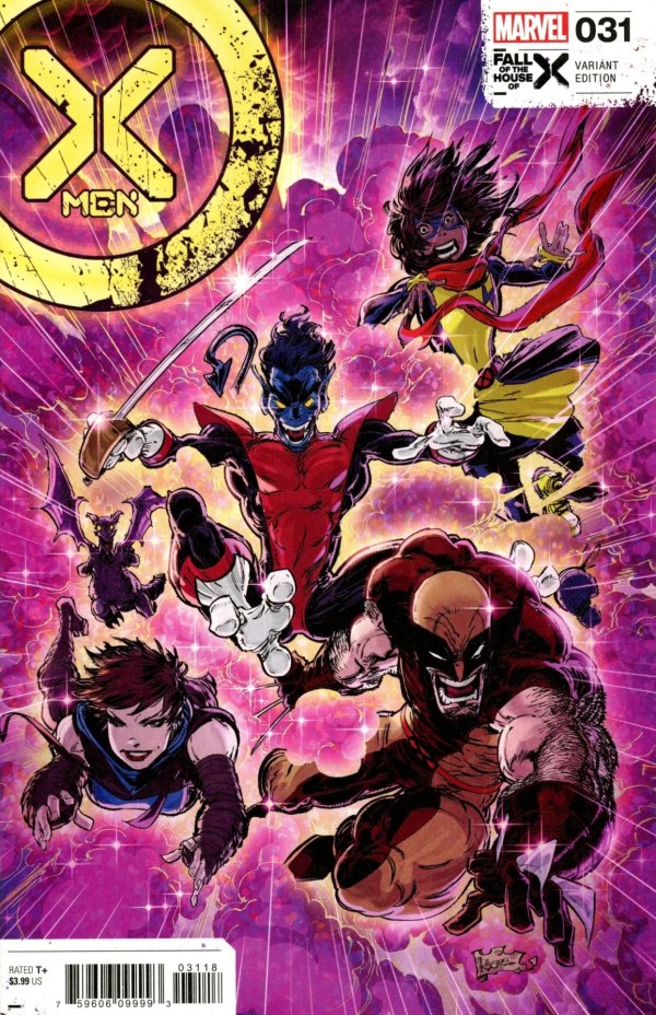X-Men #31 (1:25 Kaare Andrews Variant)