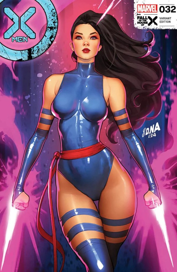 X-Men #32 (Unknown Comics / Comic Traders / Sleeping Giant David Nakayama Variant)