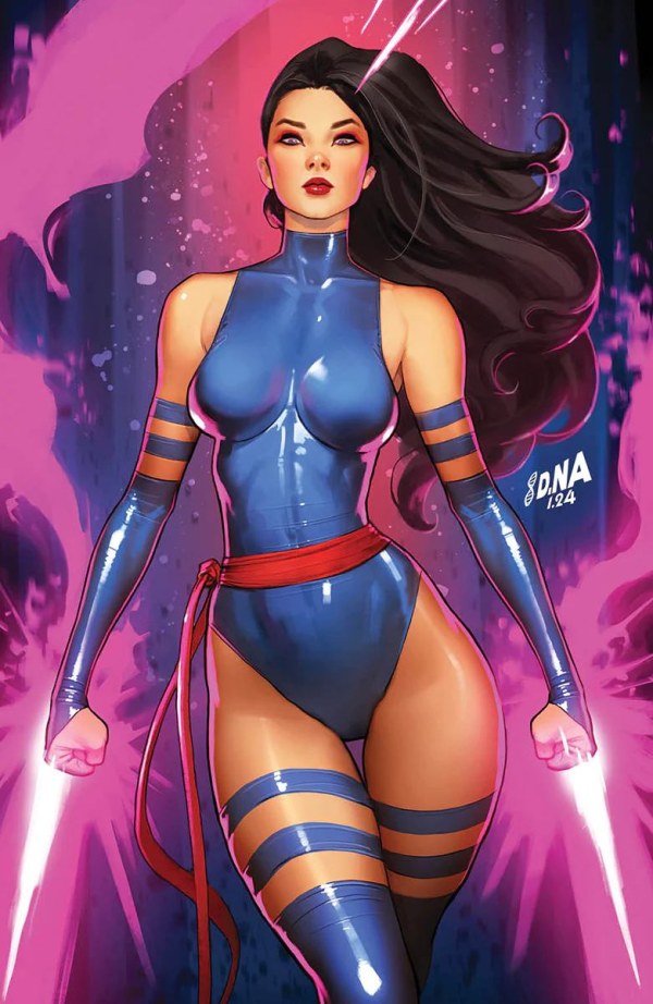 X-Men #32 (Unknown Comics / Comic Traders / Sleeping Giant David Nakayama Foil Virgin Variant)