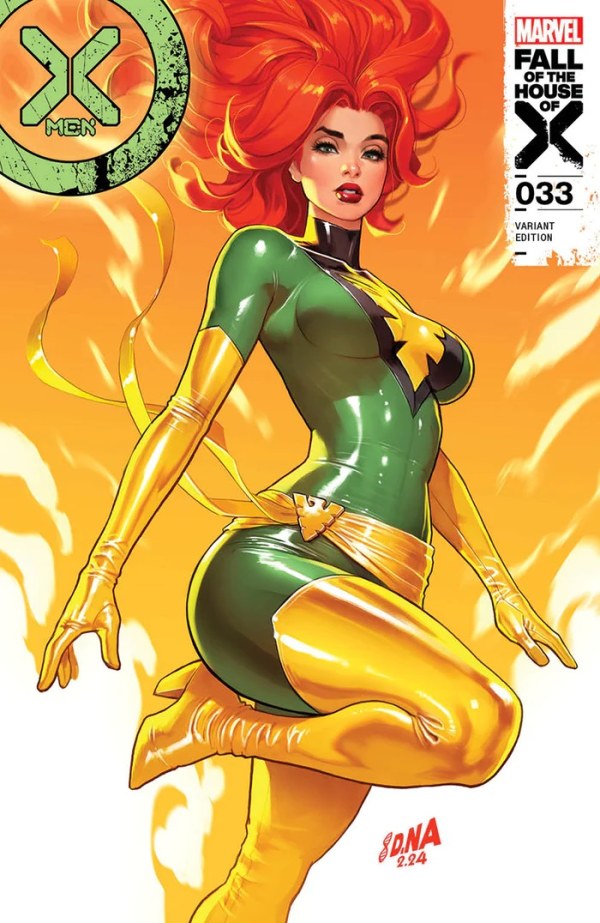 X-Men #33 (Unknown Comics / Comic Traders / Sleeping Giant David Nakayama Variant)
