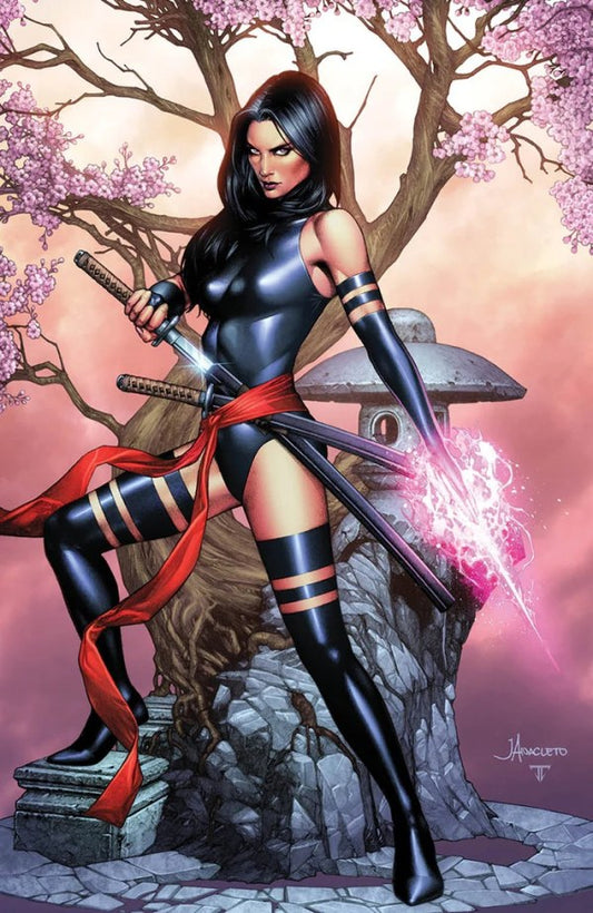 X-Men #34 (Unknown Comics / Comic Traders / Sleeping Giant Jay Anacleto Virgin Variant)