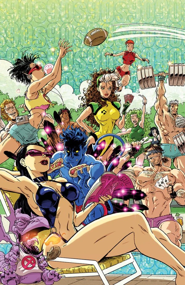 X-Men #35 (Unknown Comics / Comic Traders / Sleeping Giant Kaare Andrews Connecting Virgin Variant)