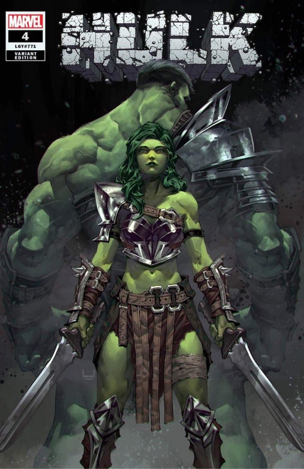 Hulk #4 (Unknown Comics / Street Level Hero / Comic Traders Kael Ngu Variant)