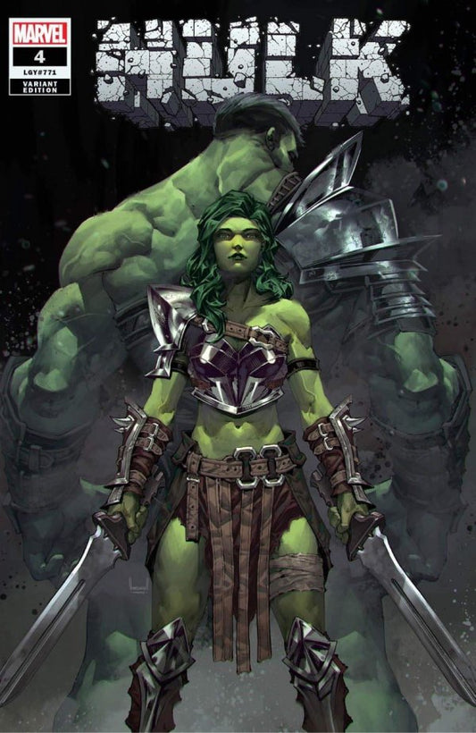 Hulk #4 (Unknown Comics / Street Level Hero / Comic Traders Kael Ngu Variant)