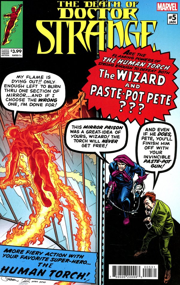 The Death of Doctor Strange #5 (Mooney Classic Variant)