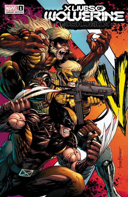 X Lives of Wolverine #1 (Unknown Comics / Comic Traders / Street Level Hero Tyler Kirkham Variant)