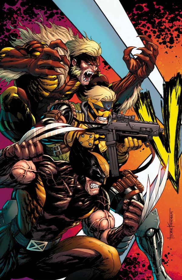 X Lives of Wolverine #1 (Unknown Comics / Comic Traders / Street Level Hero Tyler Kirkham Virgin Variant)