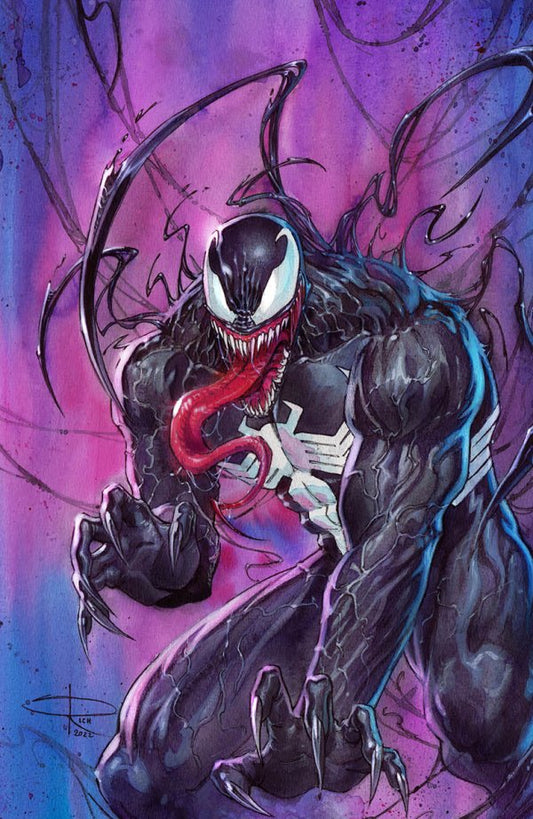 Venom #9 (Unknown Comics / Street Level Hero / Comic Traders Rich Virgin Variant)