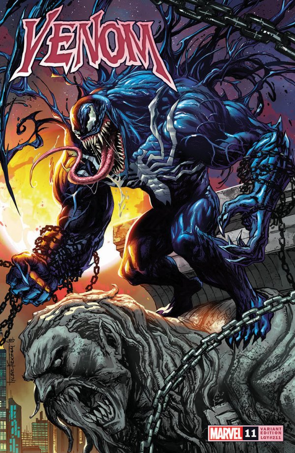 Venom #11 (Unknown Comics / Street Level Hero / Comic Traders / Frankie's Comics / 616 Comics Kirkham Variant)