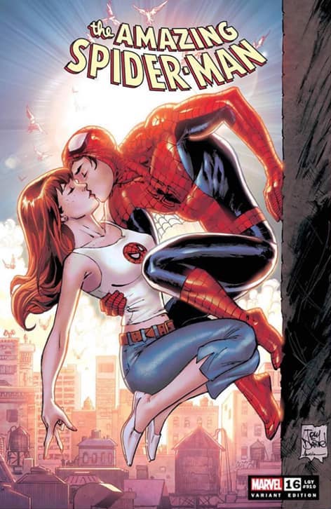 The Amazing Spider-Man #16 (Unknown Comics / Street Level Hero / Comics Traders / Antihero Gallery / 616 Comics Tony S. Daniel Variant)