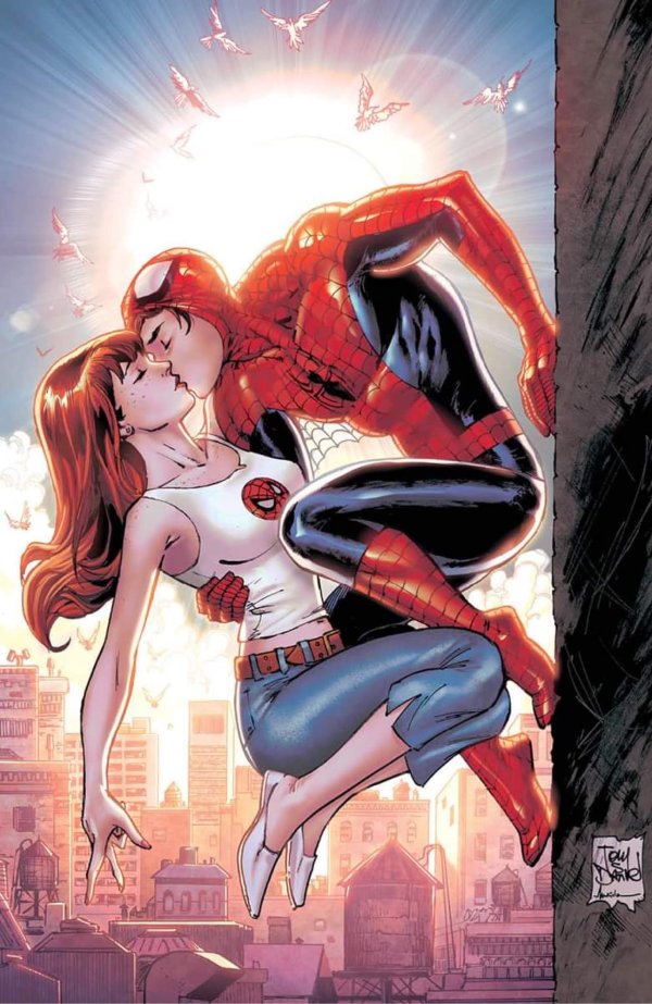 The Amazing Spider-Man #16 (Unknown Comics / Street Level Hero / Comics Traders / Antihero Gallery / 616 Comics Tony S. Daniel Virgin Variant)