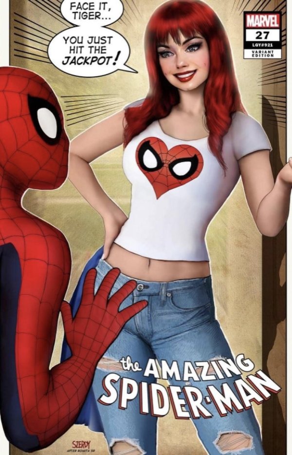 The Amazing Spider-Man #27 (Unknown / Comic Traders / 616 / Antihero Gallery Szerdy Variant)
