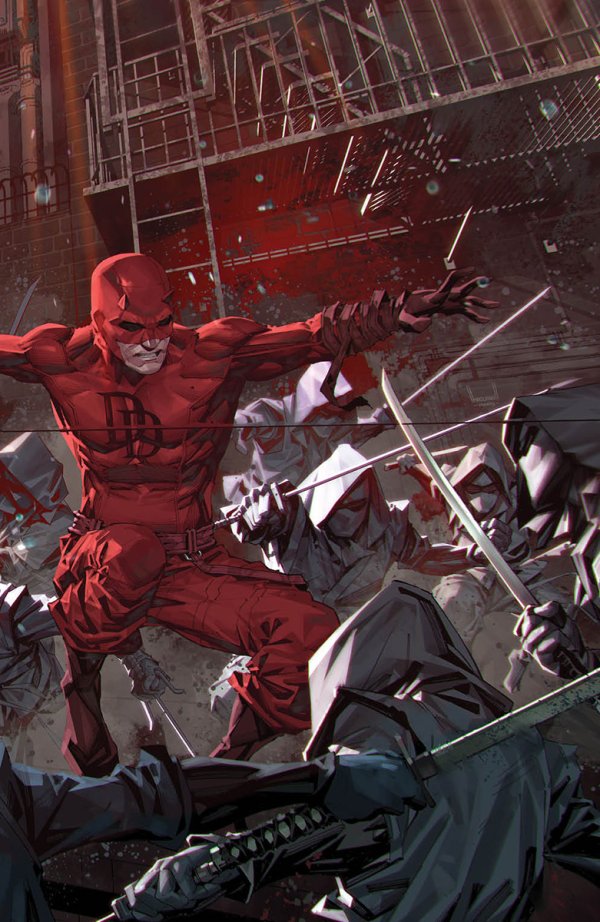 Daredevil #6 (Unknown Comics / Street Level Heroes / Comic Traders / 616 Comics / Antihero Gallery Kael Ngu Virgin Variant)