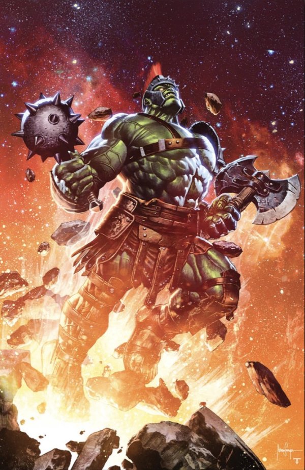 Planet Hulk: Worldbreaker #1 (Unknown / Street Level Hero / Comic Traders / Antihero Gallery / 616 Mico Suayan Variant)