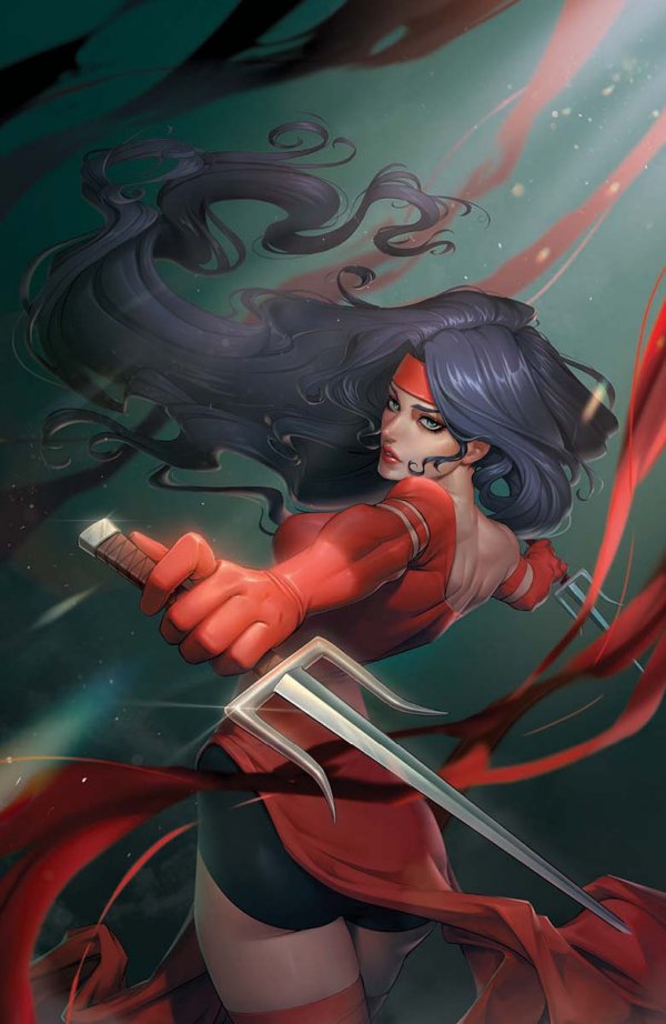 Elektra #100 (Unknown Comics / Street Level Hero / Comic Traders R1c0 Virgin Variant)