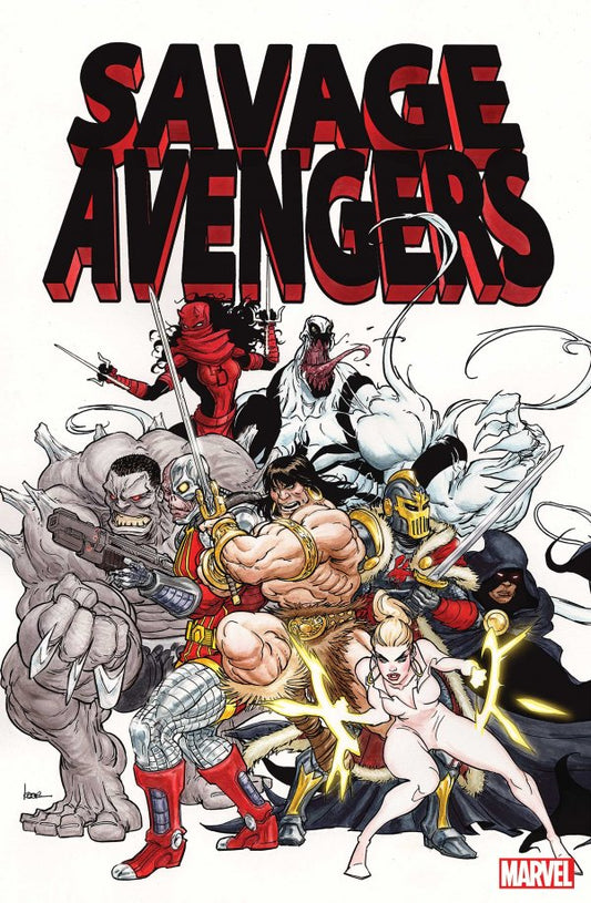 Savage Avengers #1 (1:50 Andrews Variant)