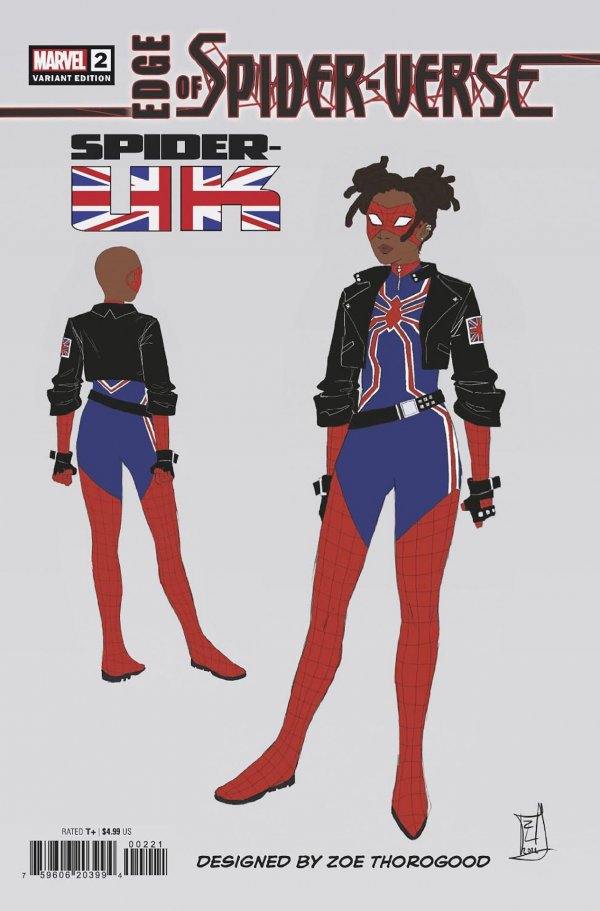 Edge of Spider-Verse #2 (1:10 Zoe Thorogood Design Variant)