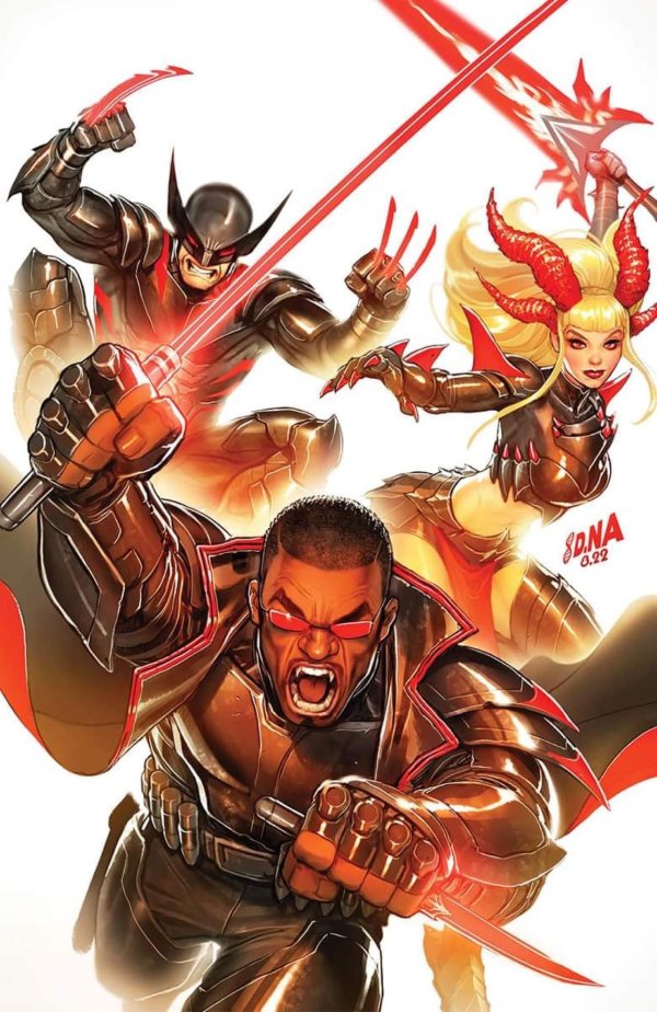 Midnight Suns #4 (Unknown / Street Level Hero / Comic Traders / Antihero Gallery / 616 / David Nakayama Webstore Virgin Variant)
