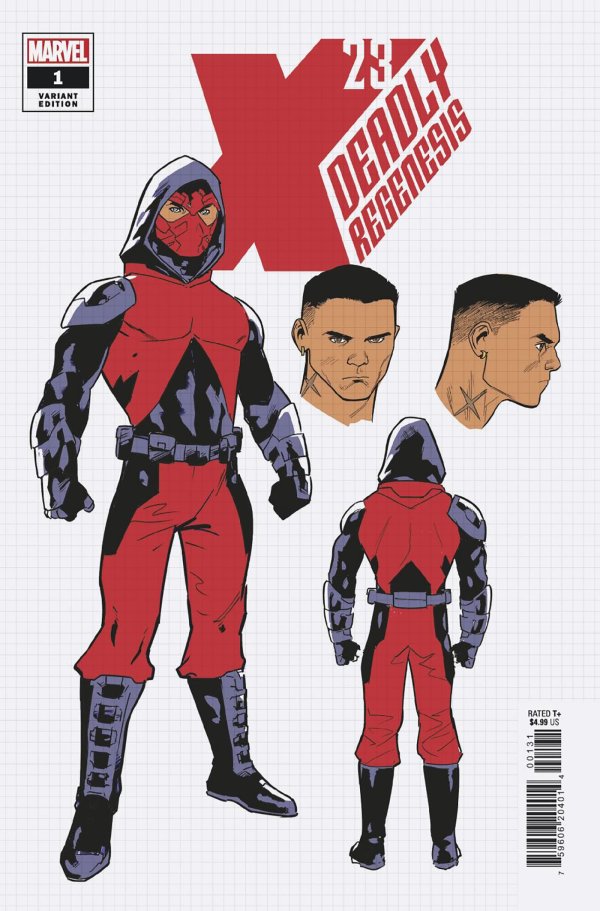 X-23: Deadly Regenesis #1 (1:10 Bazaldua Design Variant)
