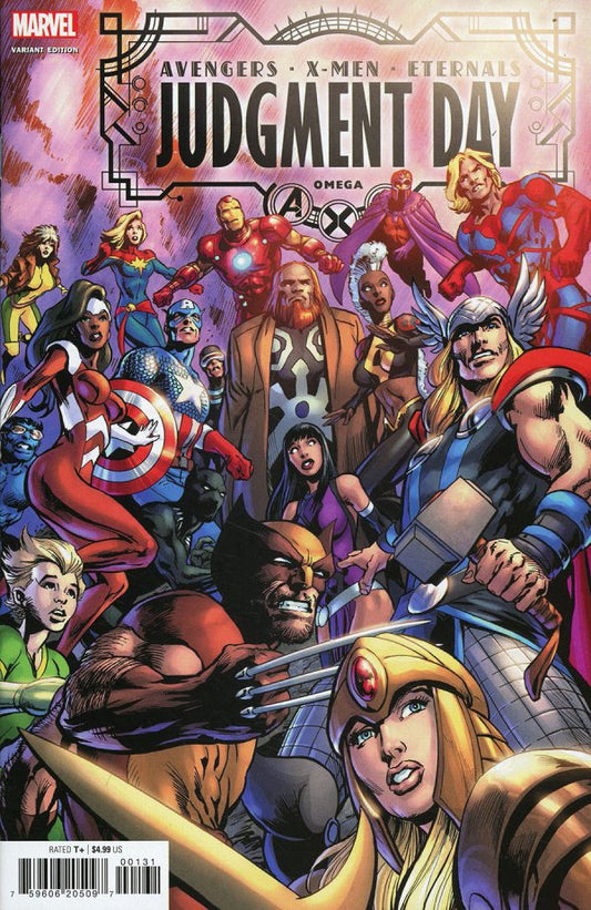 A.X.E.: Judgment Day Omega #1 (1:25 Alan Davis Variant)