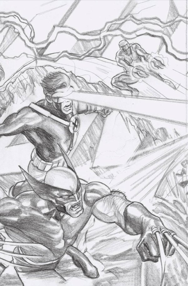 Uncanny Avengers #1 (1:100 Alex Ross X-Men Connecting Sketch Variant)