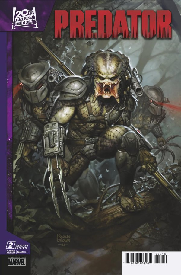Predator #2 (1:25 Ryan Brown Variant)