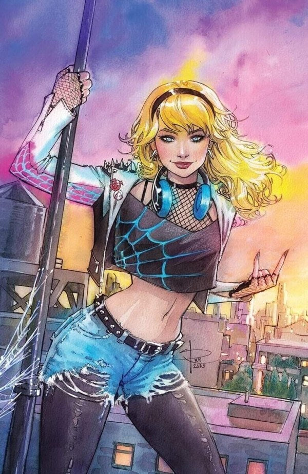 Spider-Gwen Annual #1 (Unknown / 616 / Comic Traders / Antihero Gallery NYCC 2023 Sabine Rich Virgin Variant)
