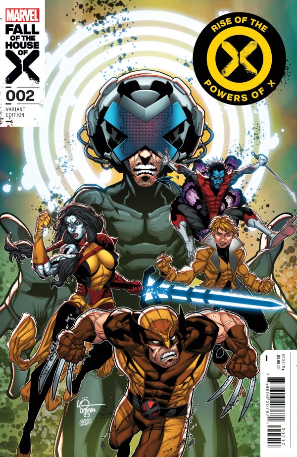 Rise of the Powers of X #2 (1:25 Logan Lubera Variant)