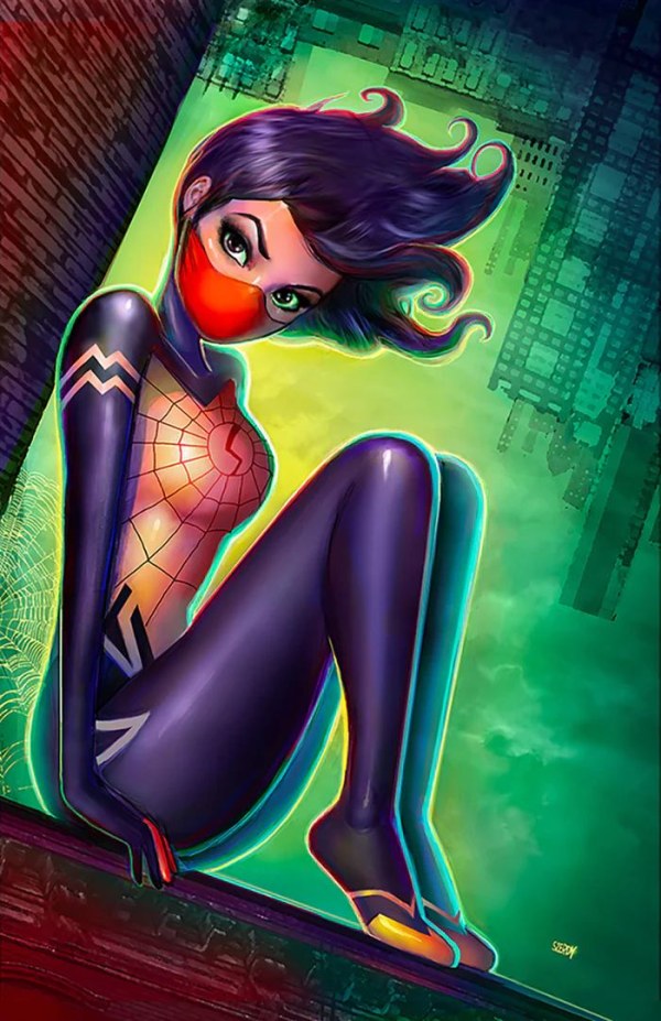 Edge of Spider-Verse #1 (Unknown Comic Books / 616 Comics / Comic Traders / Sleeping Giant Nathan Szerdy Virgin Variant)