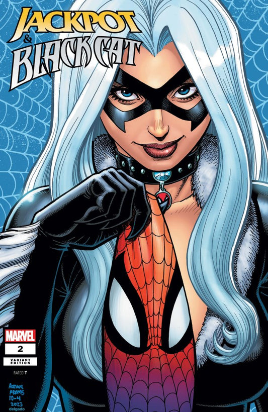Jackpot and Black Cat #2 (1:25 Arthur Adams Variant)