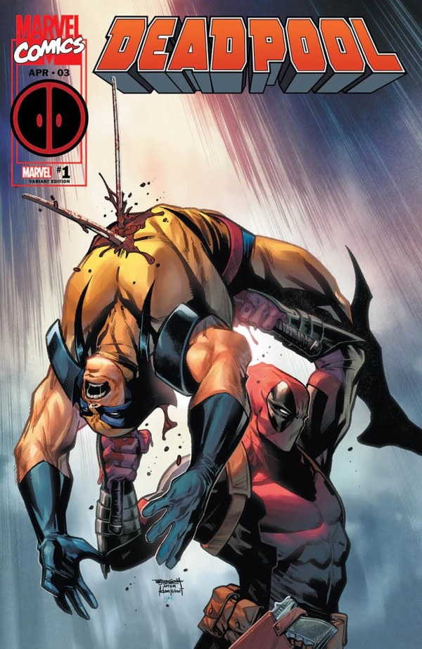 Deadpool #1 (Unknown Comic Books / Comic Traders / Sleeping Giant Stephen Segovia Variant)