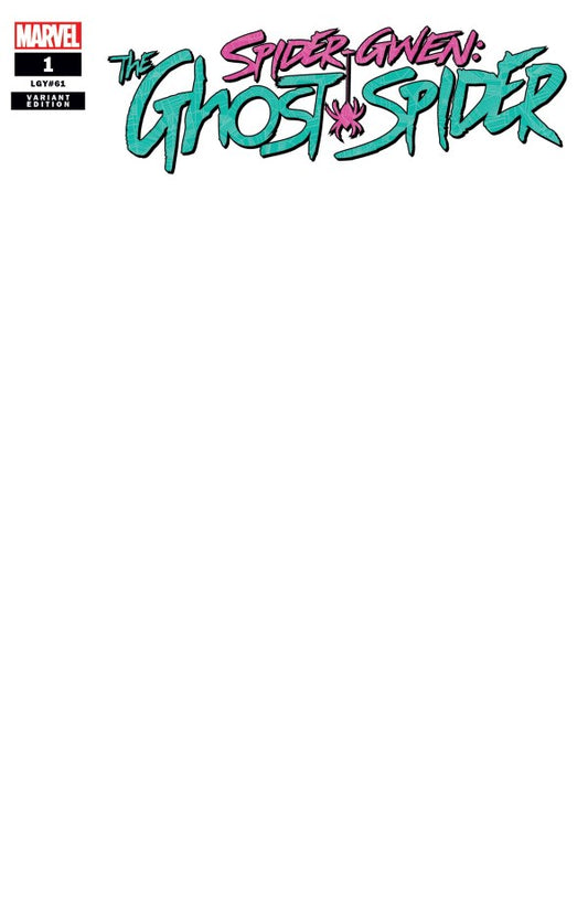 Spider-Gwen: The Ghost-Spider #1 (Blank Variant)