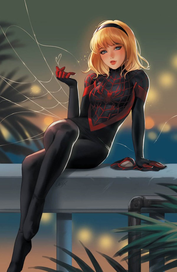 Spider-Gwen: The Ghost-Spider #2 (Unknown Comics / Comic Traders / Sleeping Giant Lesley 'Leirix' Li Virgin Variant)