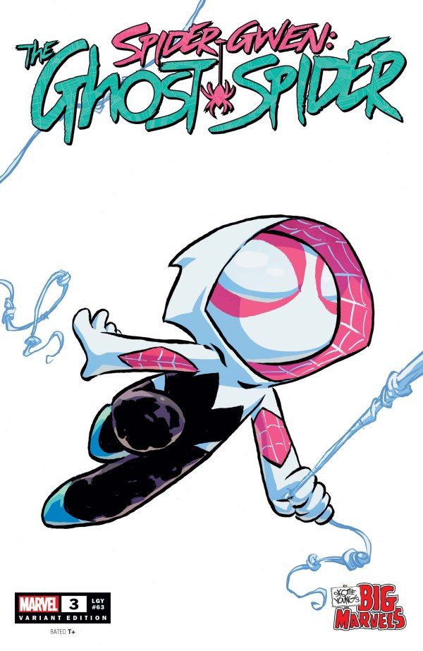 Spider-Gwen: The Ghost-Spider #3 (Skottie Young Big Marvels Variant)