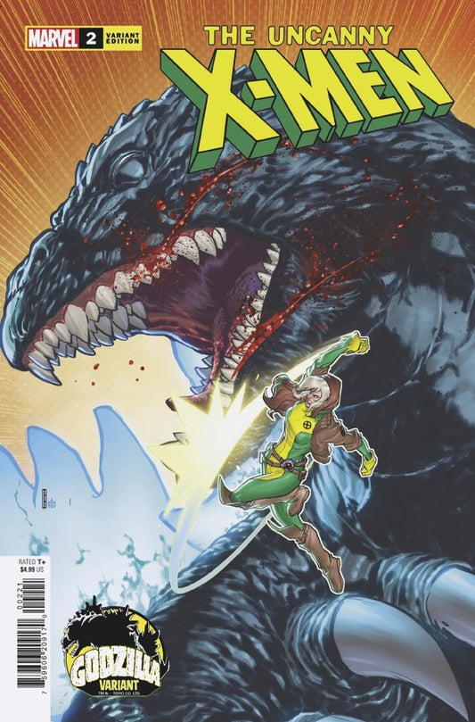 Uncanny X-Men #2 (David Baldeón Godzilla Variant)