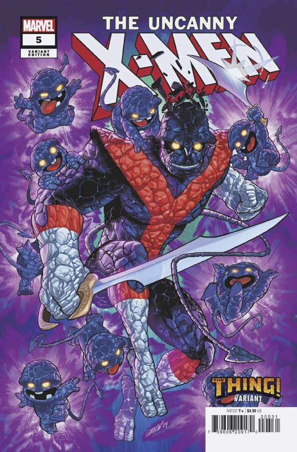 Uncanny X-Men #5 (Javier Garrón The Thing! Variant)
